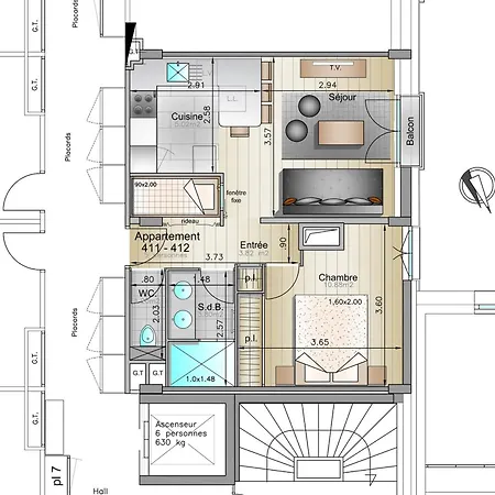 Renove, Vue Bellevarde - 4 Pers. - Fr-1-518-198 Appartement